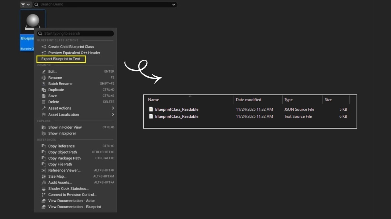 蓝图导出器 – Blueprint Exporter