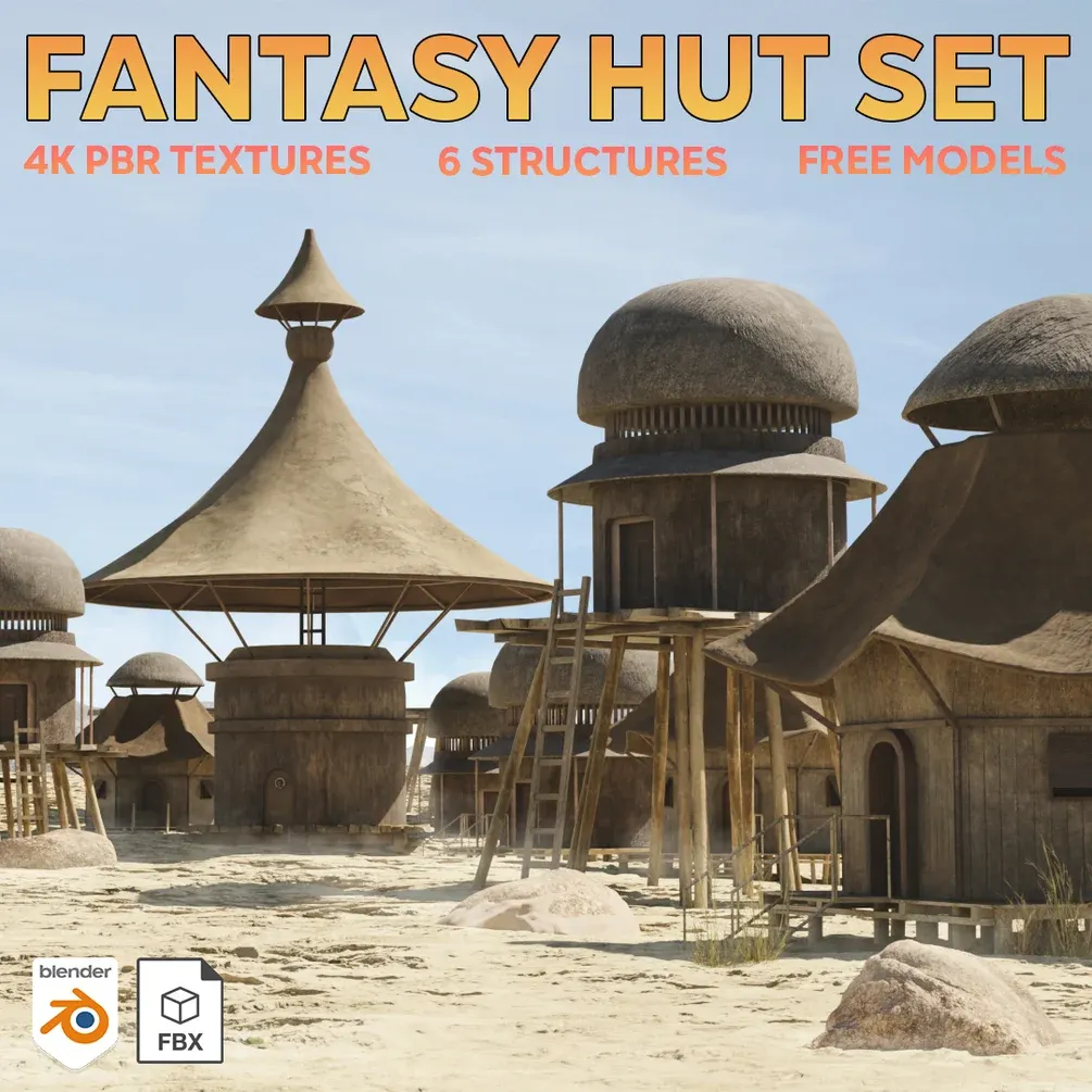 幻想小屋套装 3.1 – Fantasy Hut set 3.1