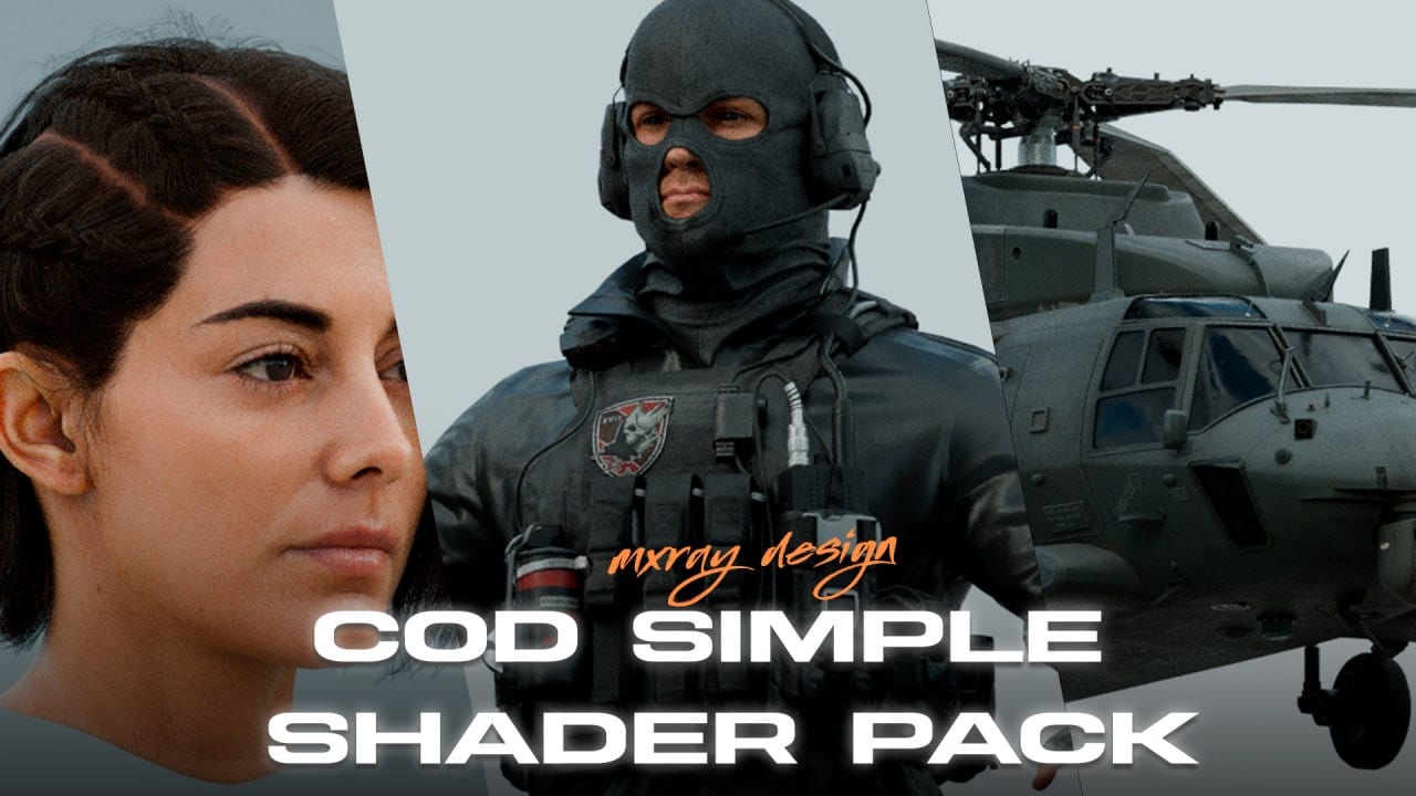 COD 简易着色器套装 – COD SIMPLE SHADER PACK