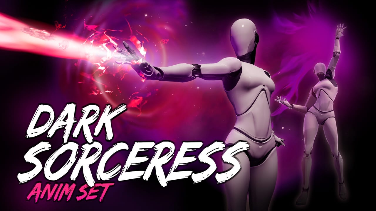 暗黑女巫动画套装 – DarkSorceress Animset