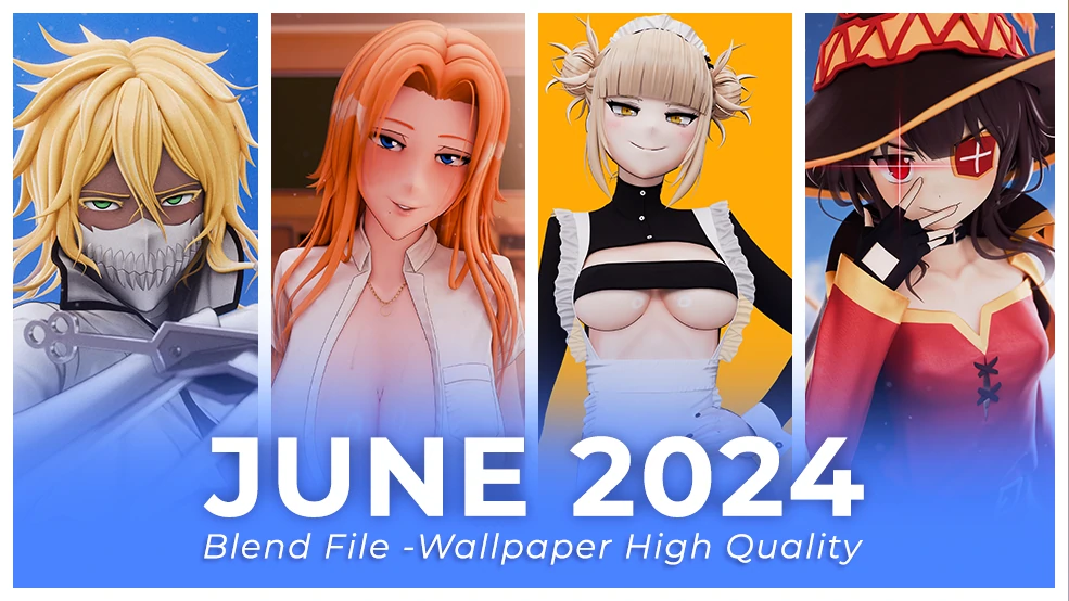 Kleymir_ – 2024 年 6 月 (Blend 文件) – Kleymir_ – June 2024 (Blend File)