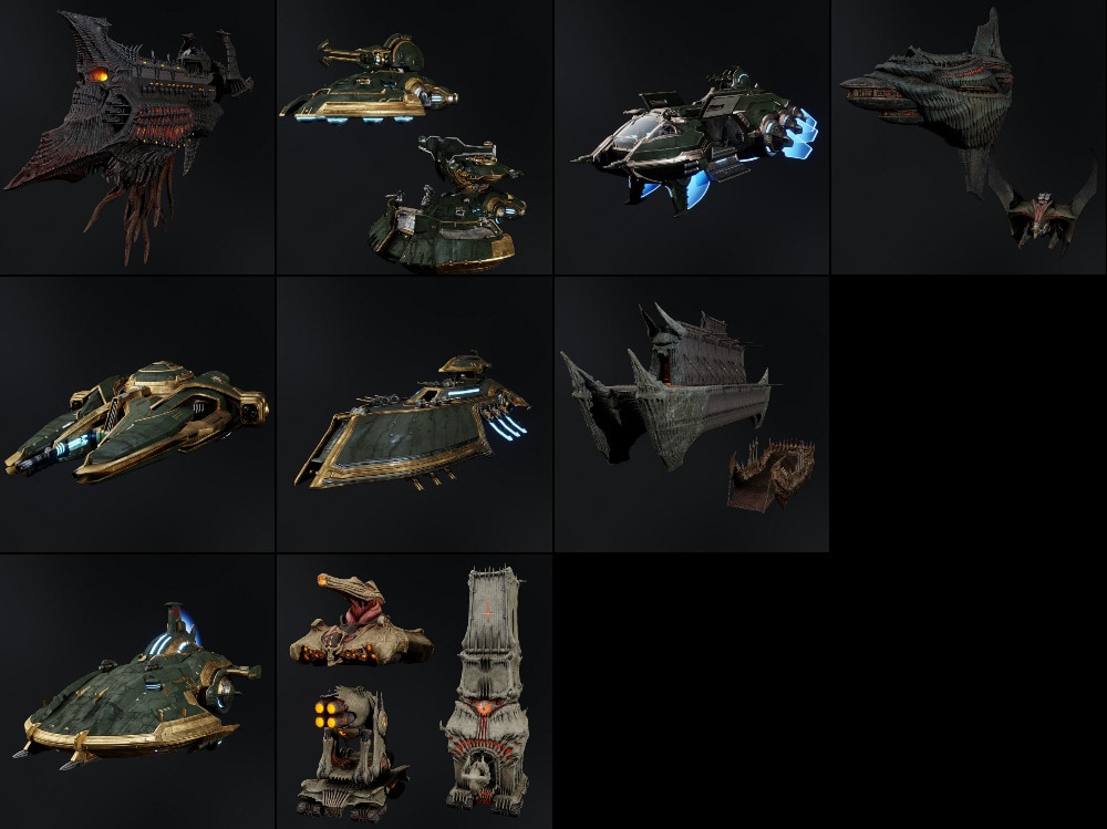 毁灭战士：黑暗时代 – 载具模型集 – Doom: The Dark Ages – Vehicles