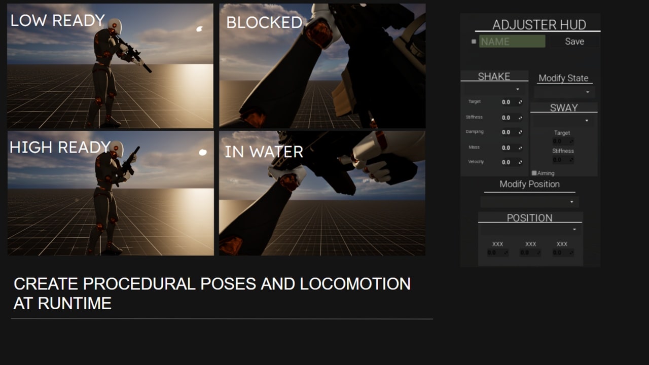 程序化动画框架 – Procedural Animation Framework