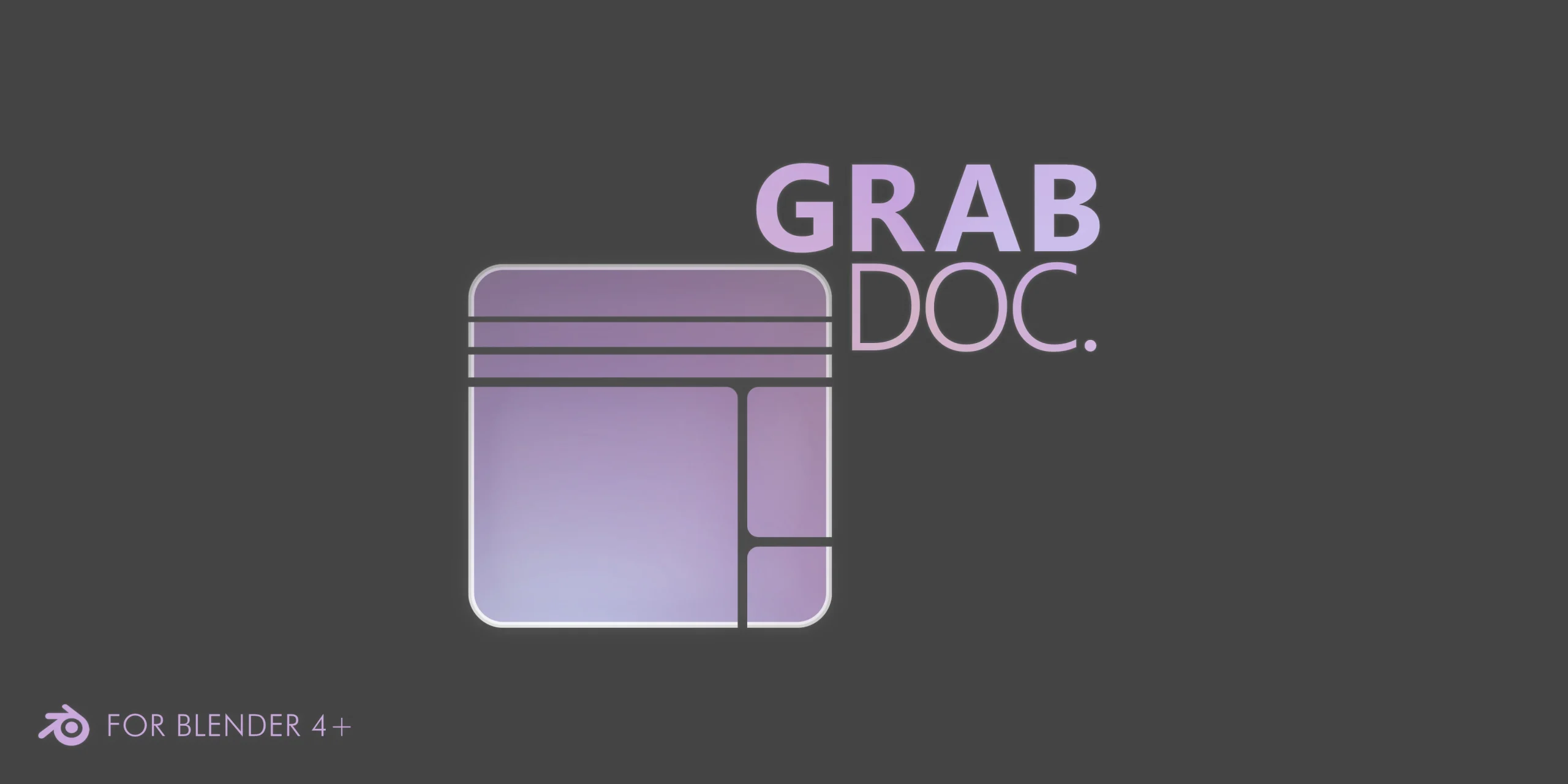 blender纹理烘焙插件 – GrabDoc v2.0.2