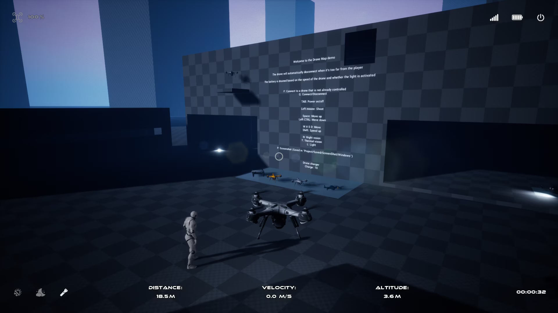 模块化无人机系统（网络同步版）- Modular Drone System (Replicated)