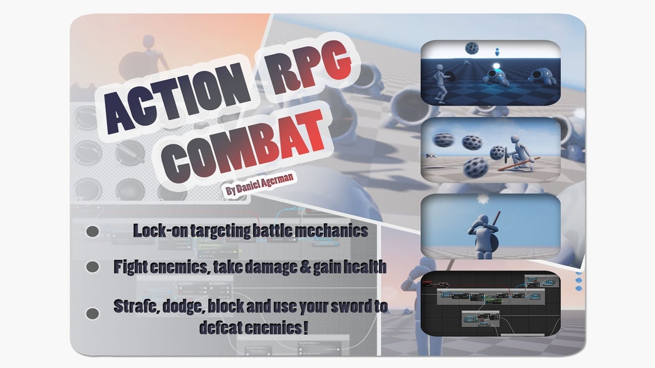 动作角色扮演战斗系统 – Action RPG Combat