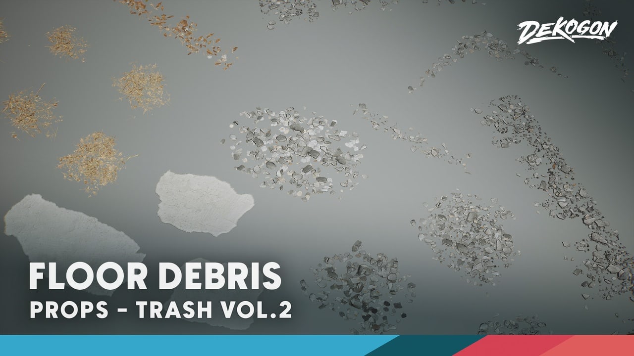 杂物VOL.2：地面碎屑 – Trash VOL.2: Floor Debris