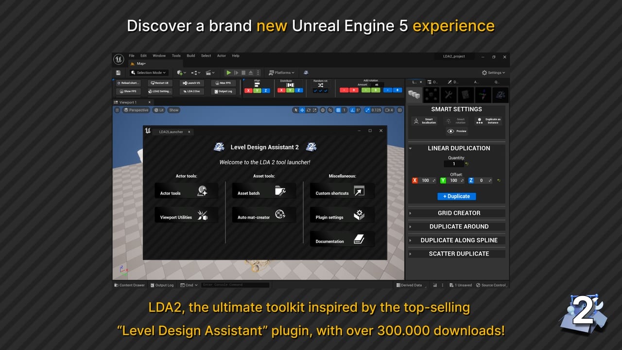 关卡设计助手2 – Level Design Assistant 2