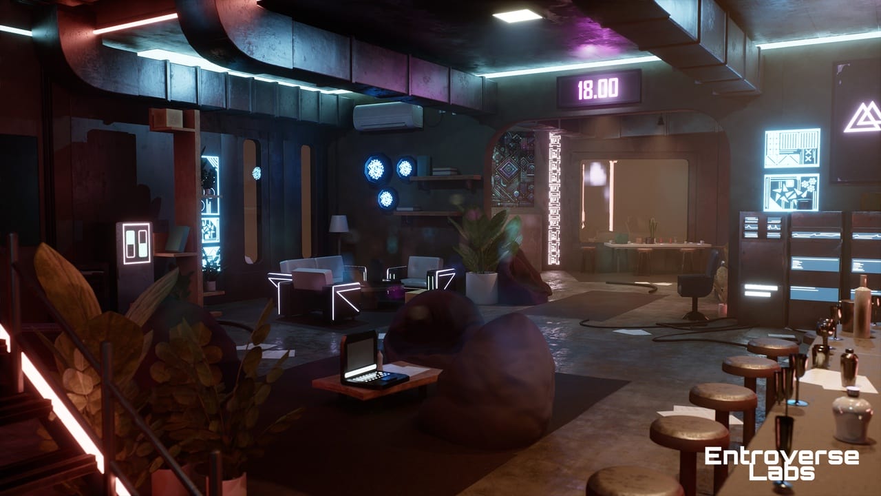 赛博朋克公寓室内环境 – Cyberpunk Apartment Interior Environment