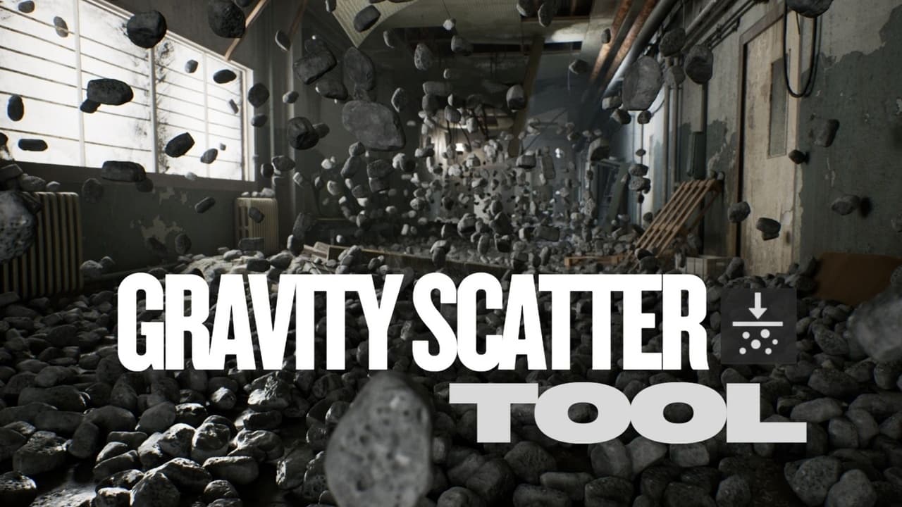 重力散布工具 – Gravity Scatter Tool