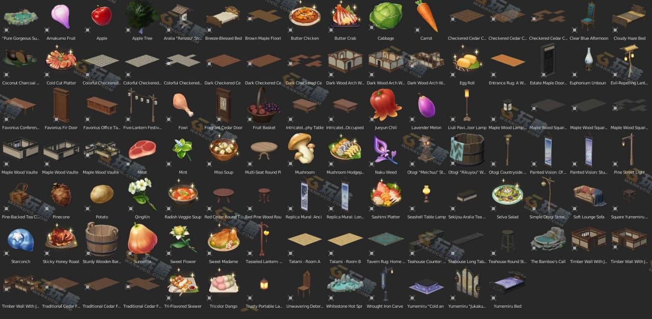 《原神》Blender资产合集 | 2026年更新 | 750+ 资产 – Genshin Impact Blender Assets Collection | 2026 Update | 750+ Assets