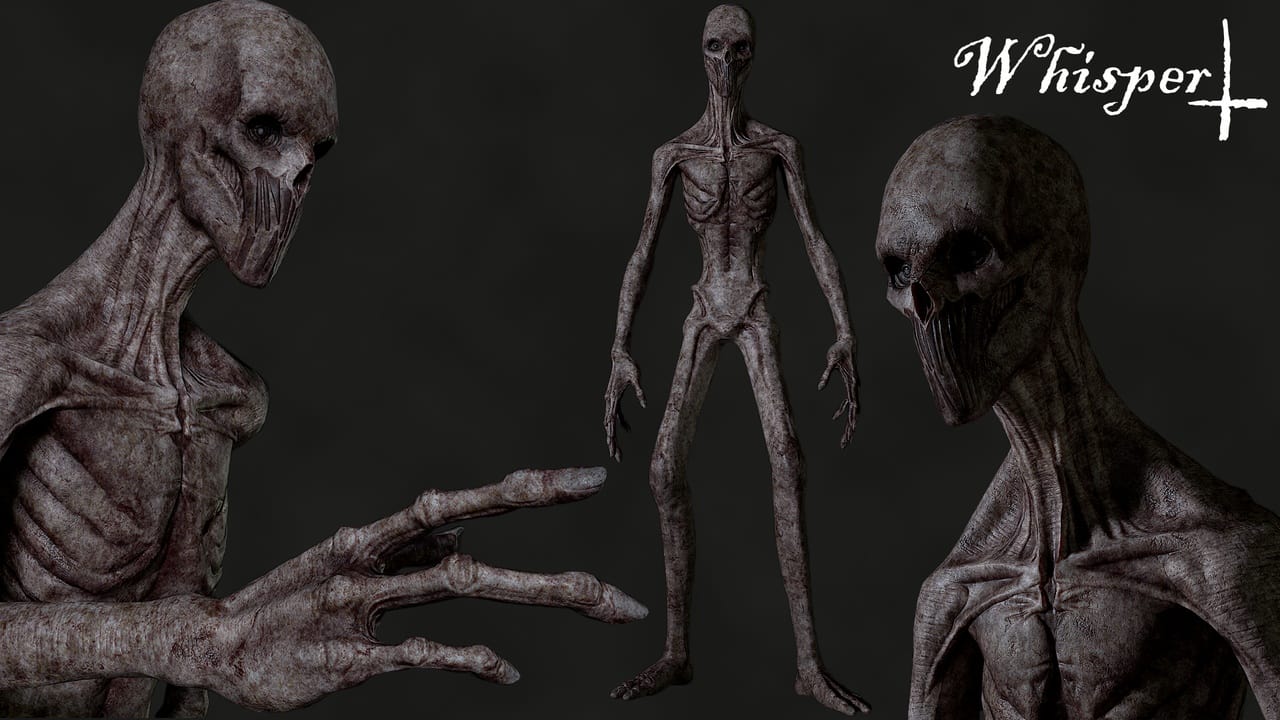 低多边形角色“低语者” – Whisper