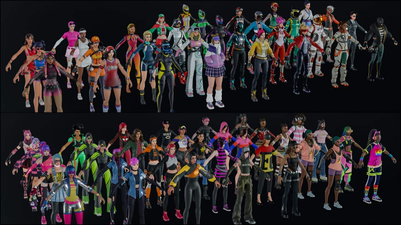 堡垒之夜 – 角色包1 – Fortnite – Character Pack 1