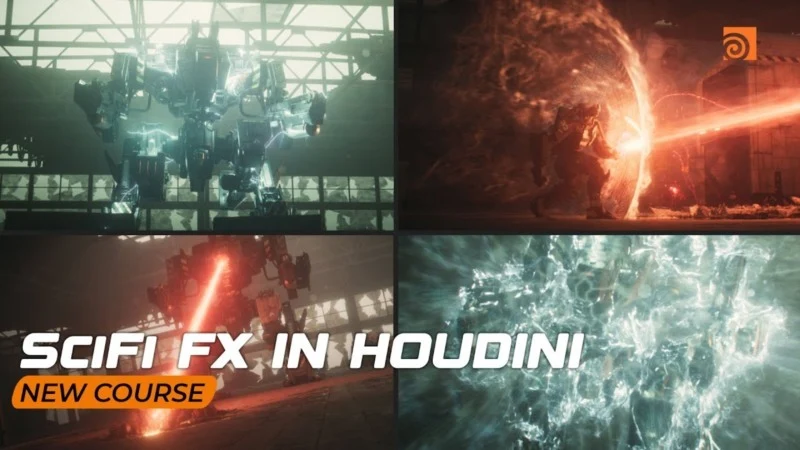 科幻特效制作：Houdini 大师课 – SCIFI FX IN HOUDINI