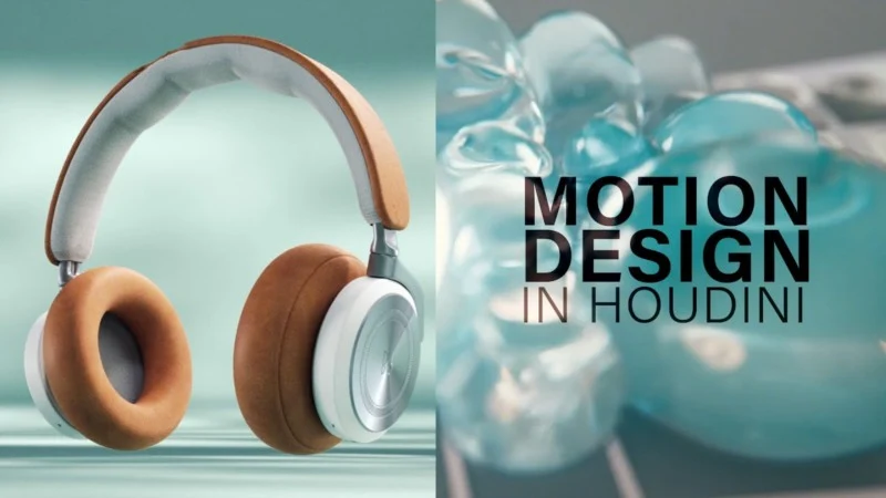 Houdini动态图形设计大师课 – MOTION DESIGN IN HOUDINI