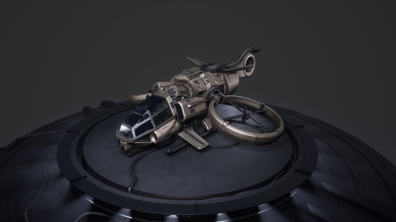 科幻武装炮艇 – Sci-fi Gunship