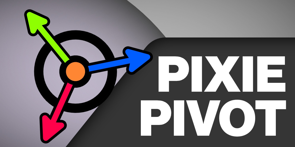 blender枢轴点与原点智能设置插件 – Pixie Pivot v1.1.3