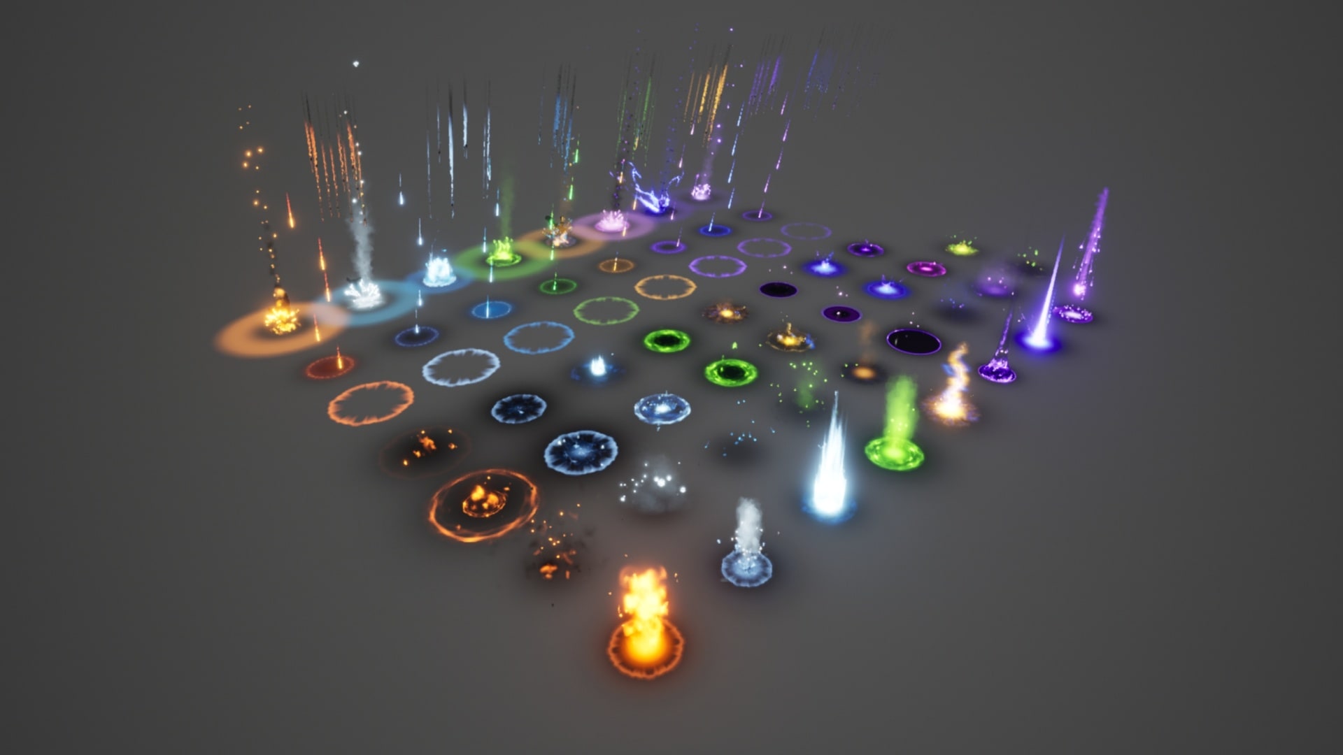 范围魔法技能 Vol.2 – Niagara – AoE Magic Abilities Vol.2 – Niagara