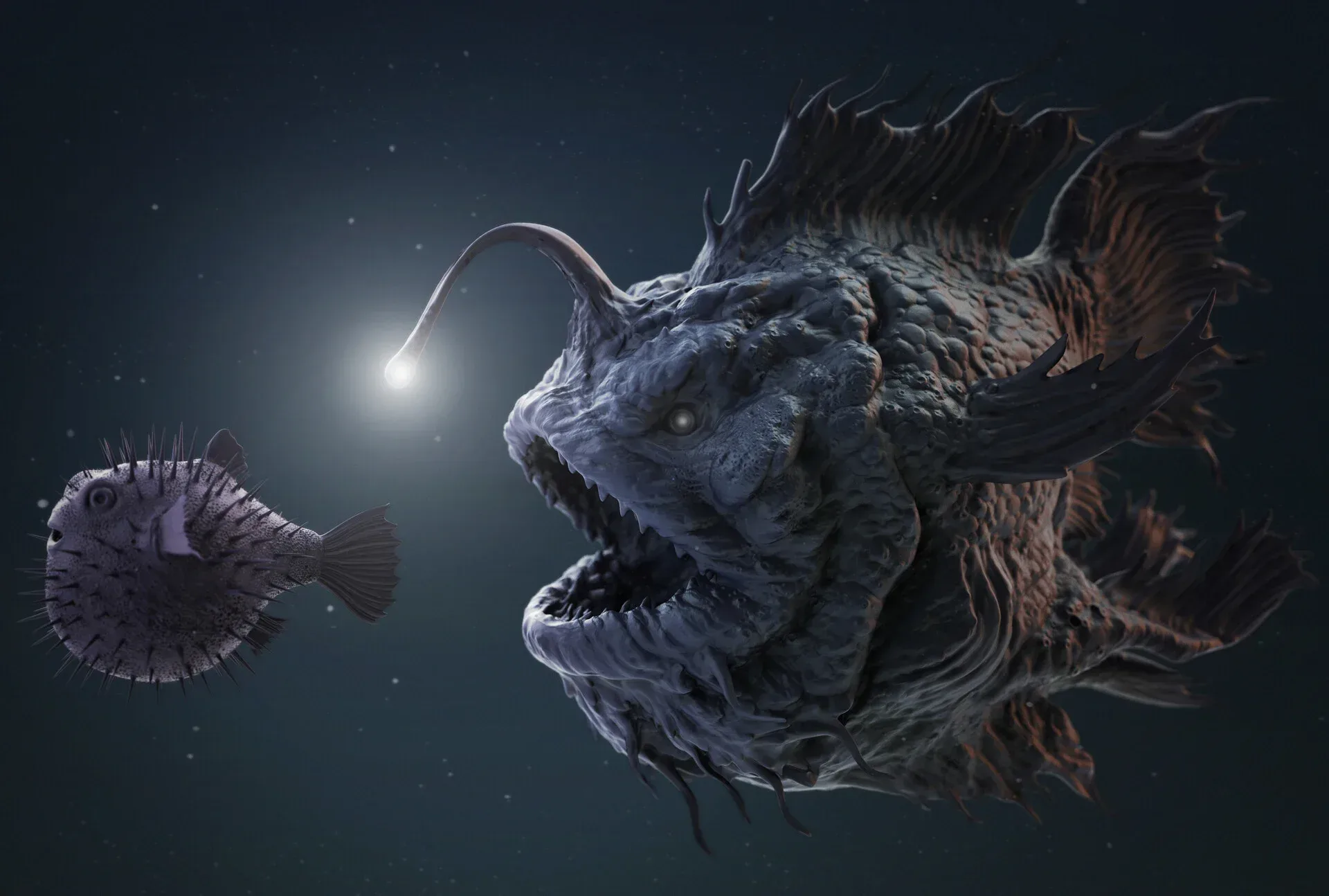 Zbrush + Blender – 40款海洋生物笔刷 – Zbrush + Blender – 40 Sea Creatures Brushes
