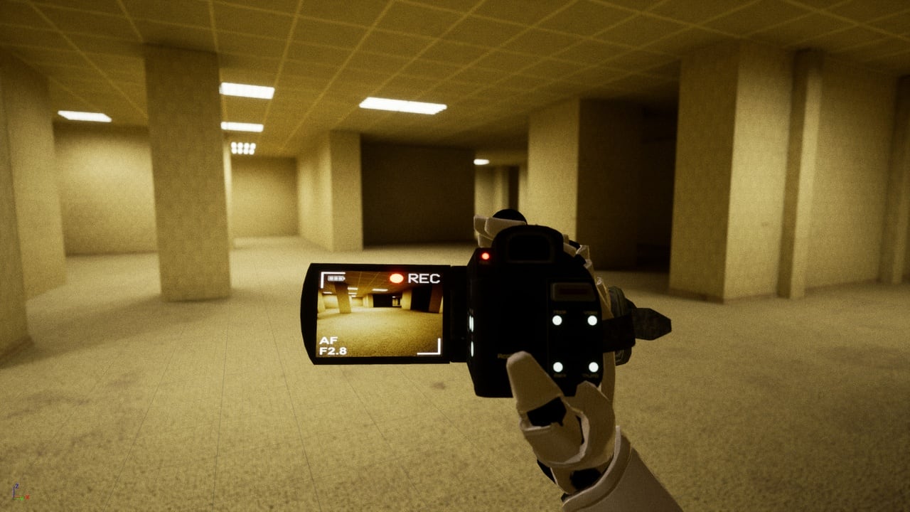 后室 + 摄像机 – The Backrooms + Camcorder