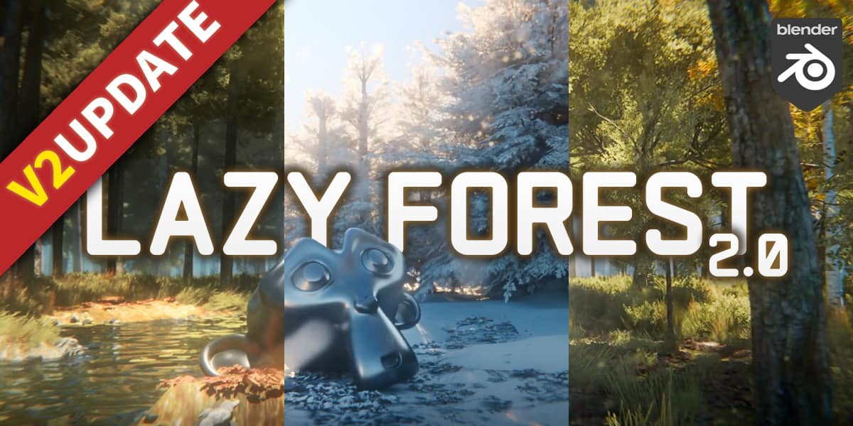 懒人森林 V2 生成器插件 – 树木与植物资产 – Lazy Forest V2 Generator Addon – Trees & Plants Assets