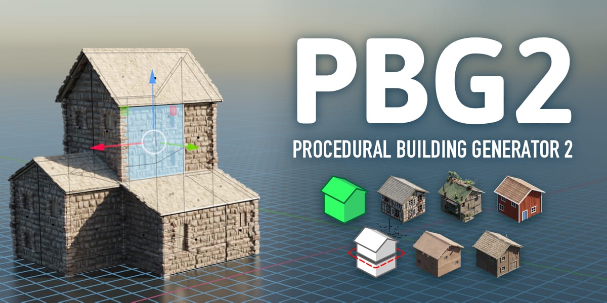 程序化建筑生成器 2 – Procedural Building Generator 2