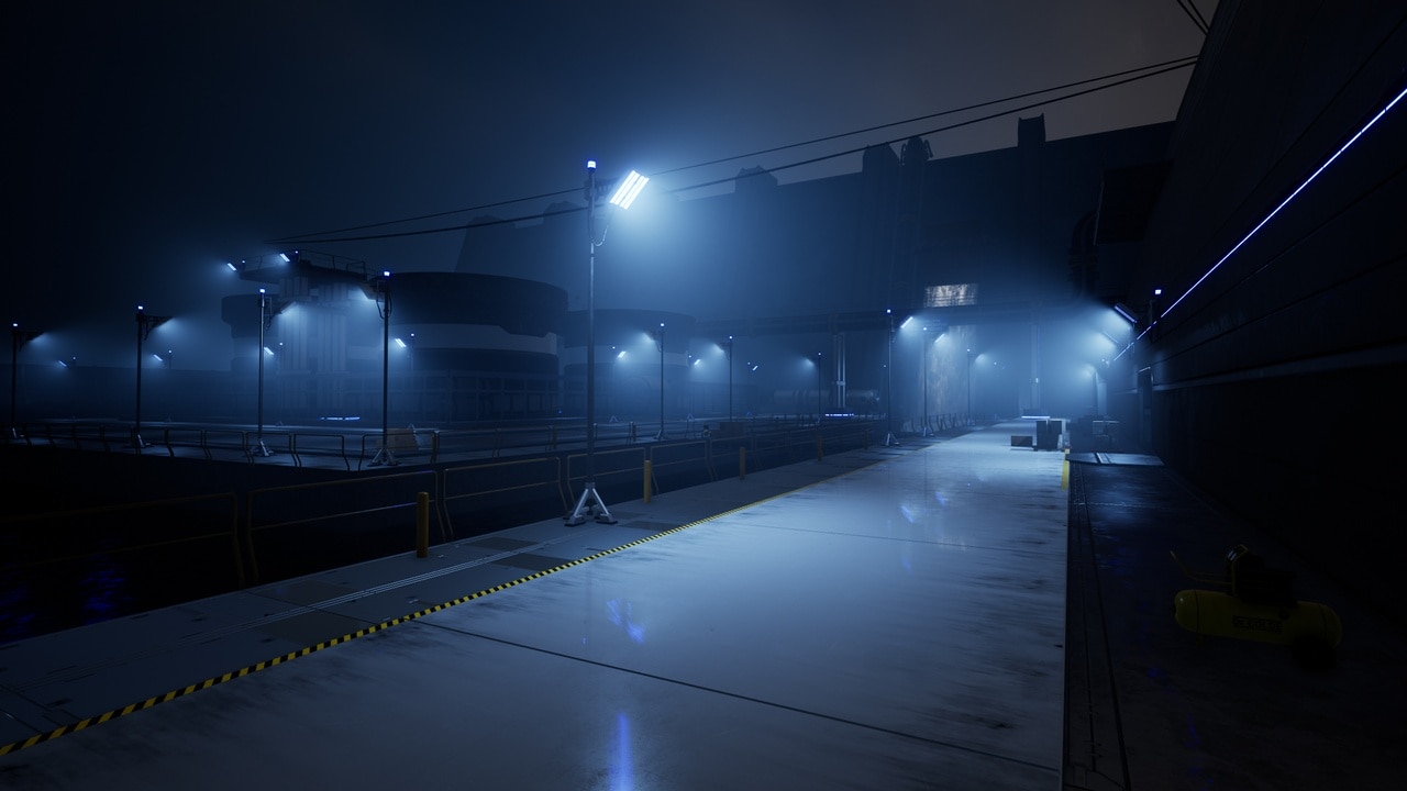 模块化科幻治疗站环境 – Modular Sci-Fi Treatment Station Environment