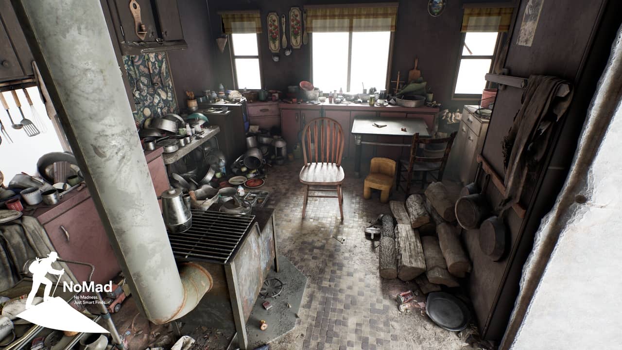 写实后末日室内环境 – Realistic Post-Apocalyptic Interior Environment