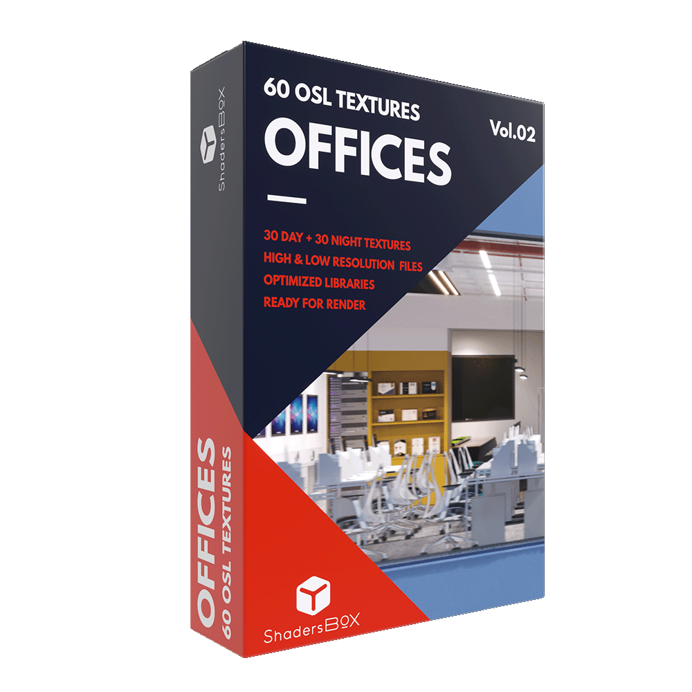 ShadersBOX – 办公室包 2.0 – ShadersBOX – Offices Pack 2.0