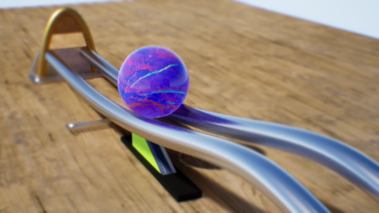 3D 滚球游戏 – 3D Bowler Roller gameplay