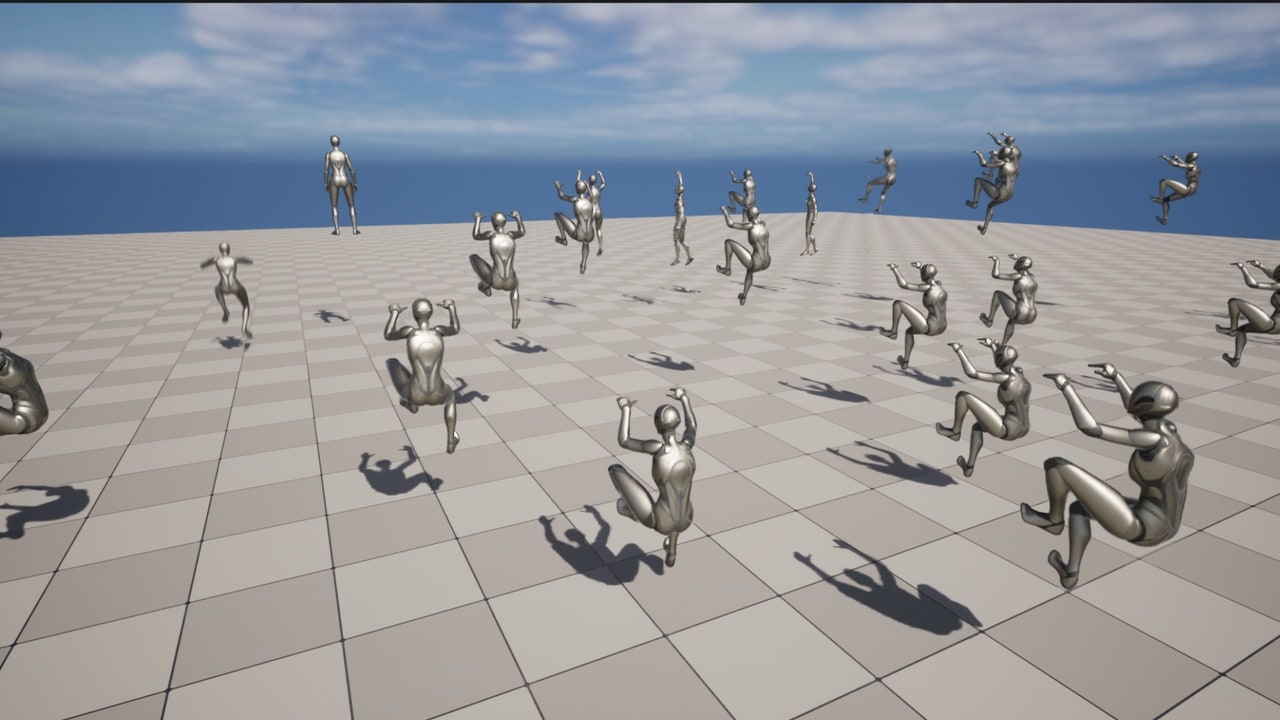 边缘攀爬动画包 – Ledge Climb Animation Pack