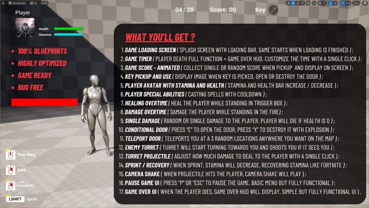 游戏能力系统（GAS），完全优化，游戏就绪 – Gameplay Ability System ( GAS ), Fully Optimized, Game-Ready