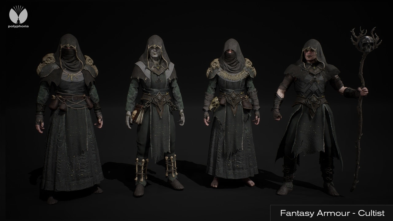 邪教徒 – 术士 – MetaHuman – Cultist – Warlock – Metahuman