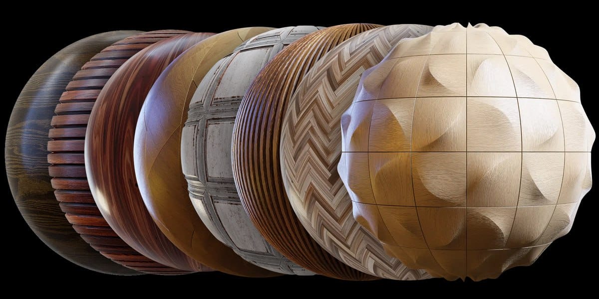 CGAxis – 室内木材包 – CGAxis – Interior Wood Pack