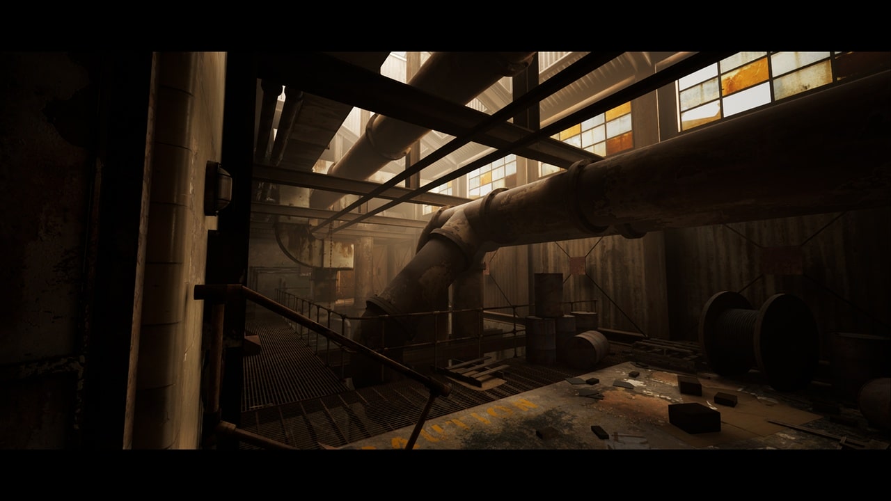 废弃工业楼梯间 – Abandoned Industrial Stairwell