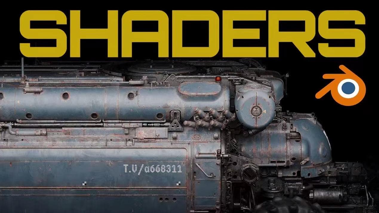 Blender 硬表面着色器 – Hardshell Shaders for Blender