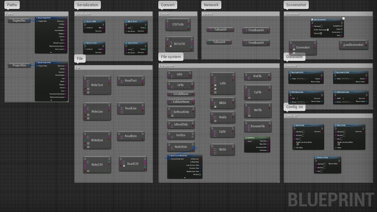 [蓝图] 文件辅助器 – [Blueprint] File Helper