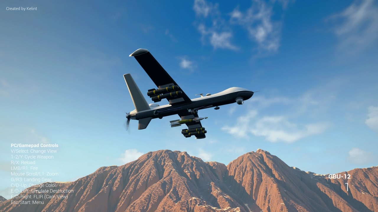 MQ-9 死神无人机 – MQ9 Reaper