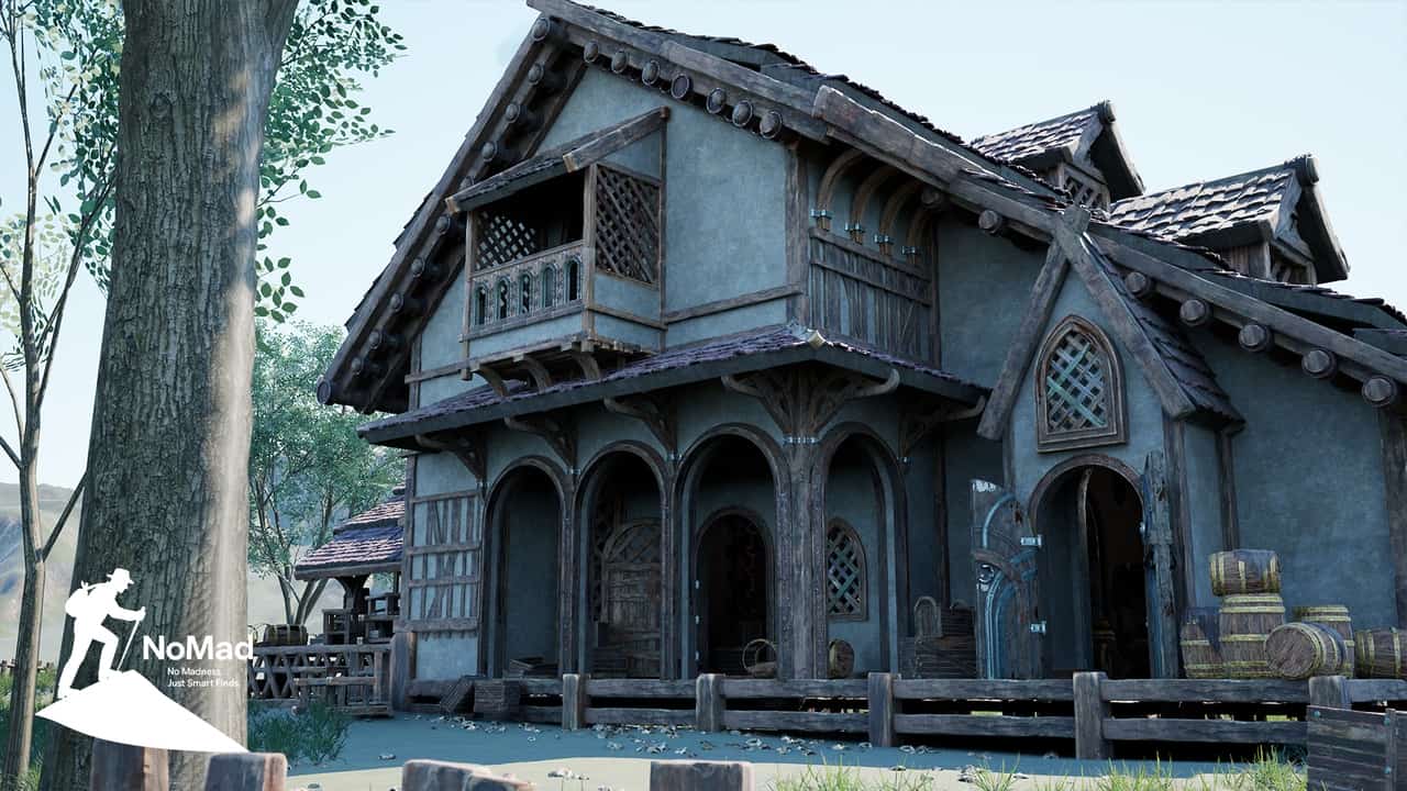 模块化湖畔村庄房屋 – Modular Lakeside Village House