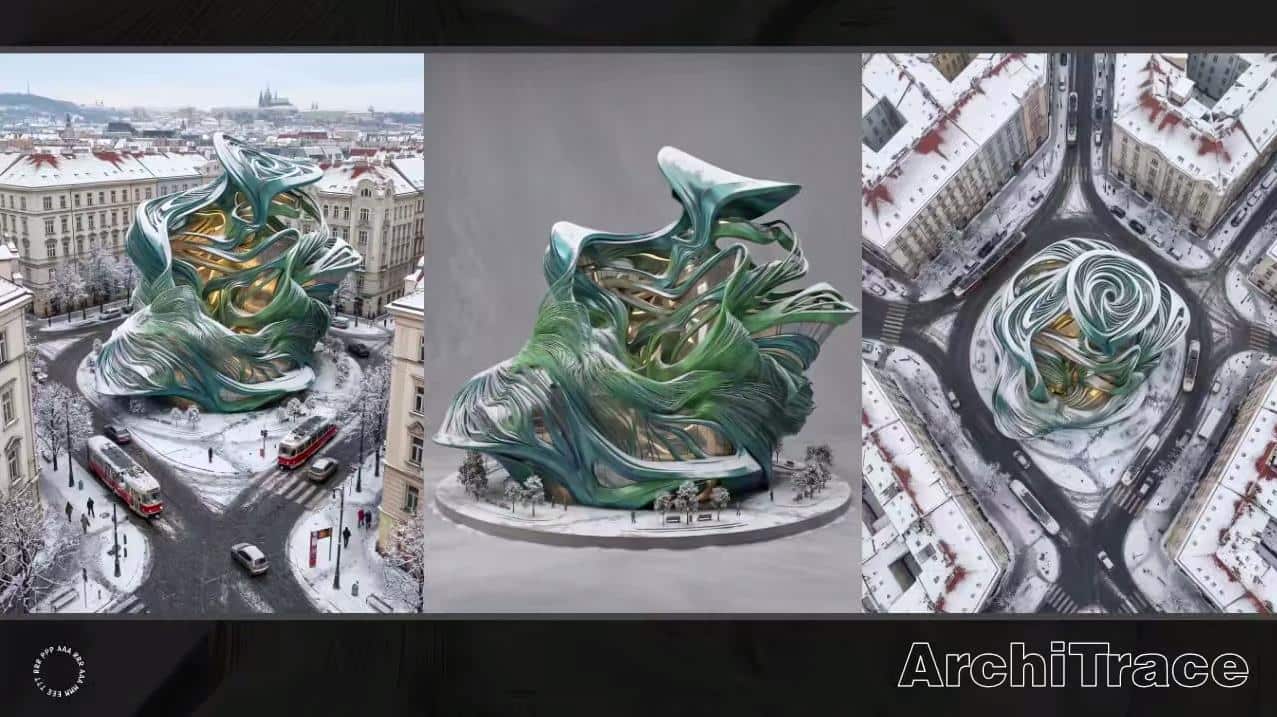 blender网格轨迹生成插件 – ArchiTrace v1.0