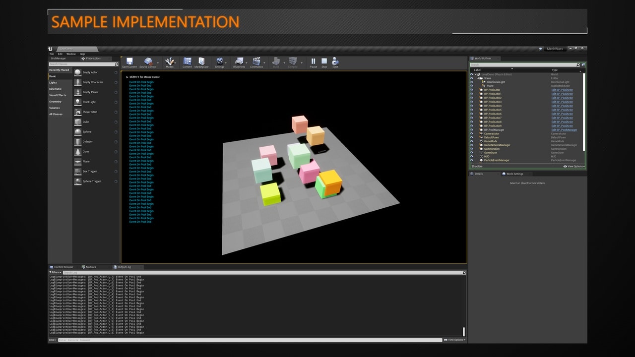 Actor 池管理器插件 – Actor Pool Manager Plugin