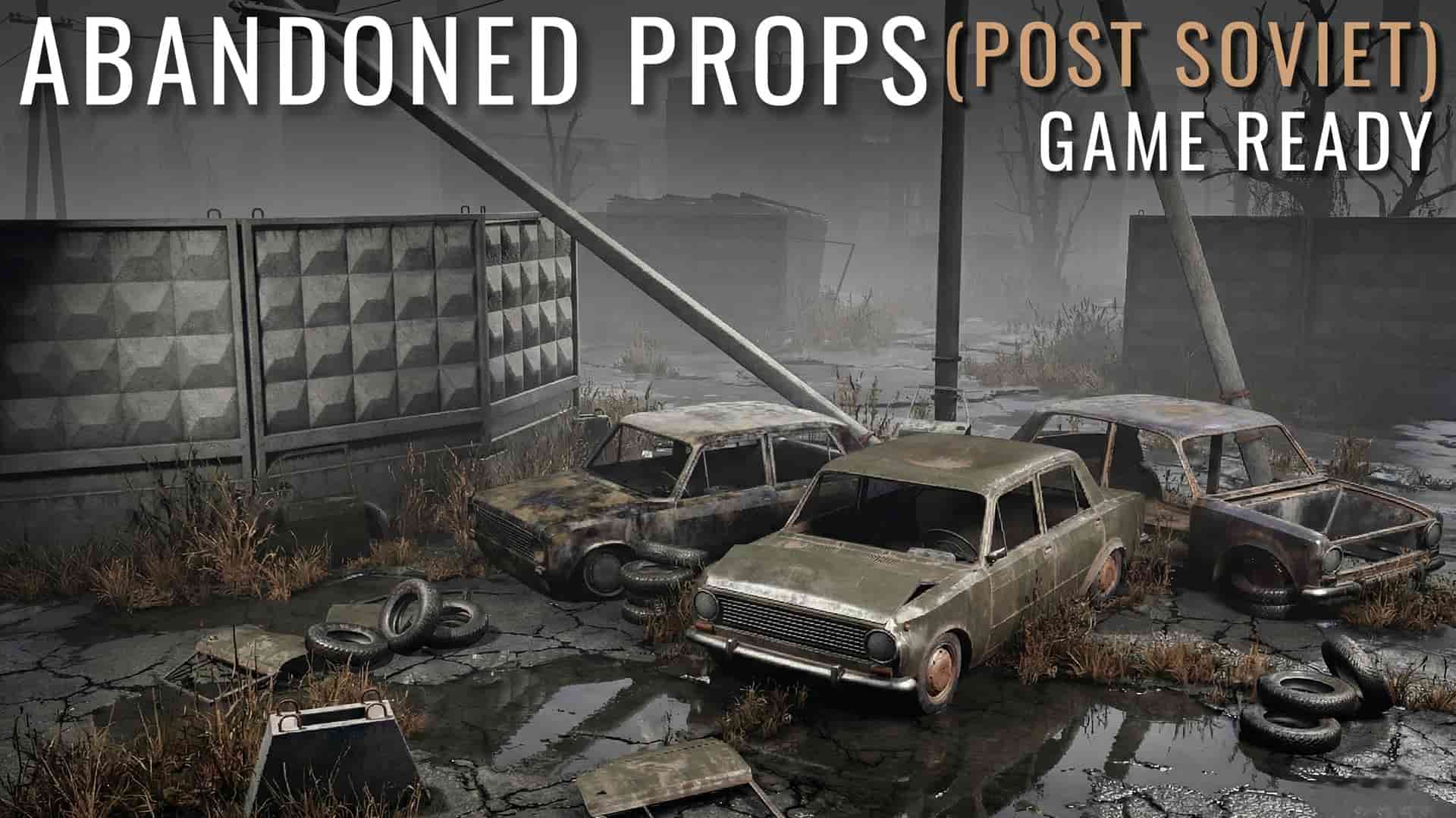废弃道具包（后苏联风格）- Abandoned Props Pack (Post-Soviet Style)