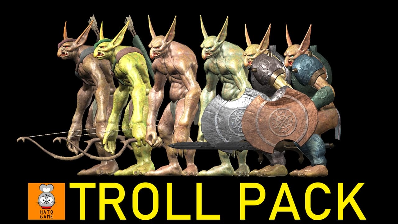动画巨魔包 – “Animated” Troll Pack