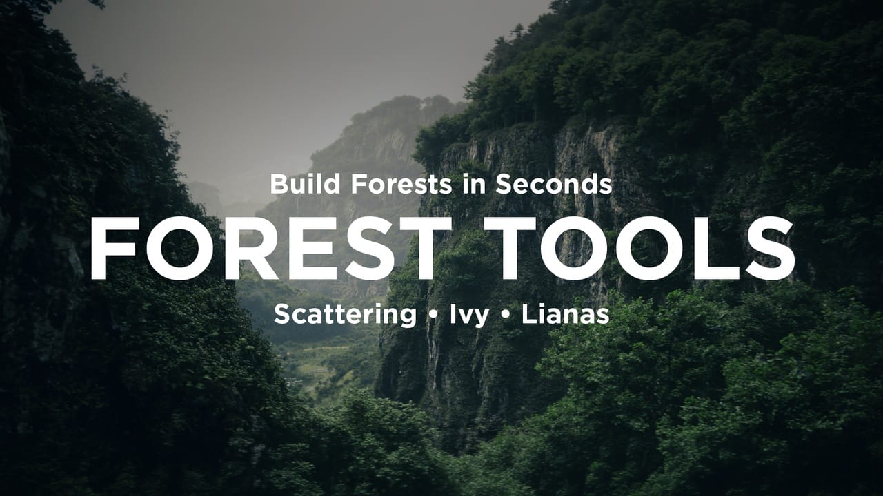 森林工具 – 终极散布系统 – Forest Tools – Ultimate Scattering System