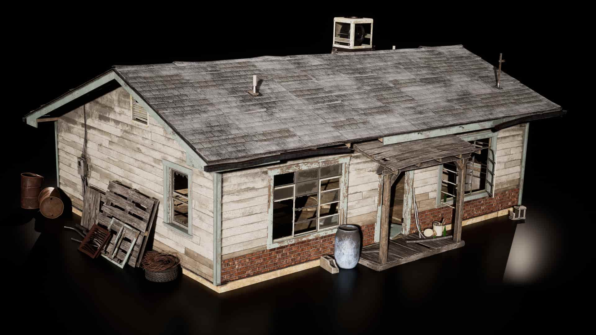 鬼镇 VOL.2 – 废弃房屋 – Ghost Town VOL.2 – Abandoned Houses
