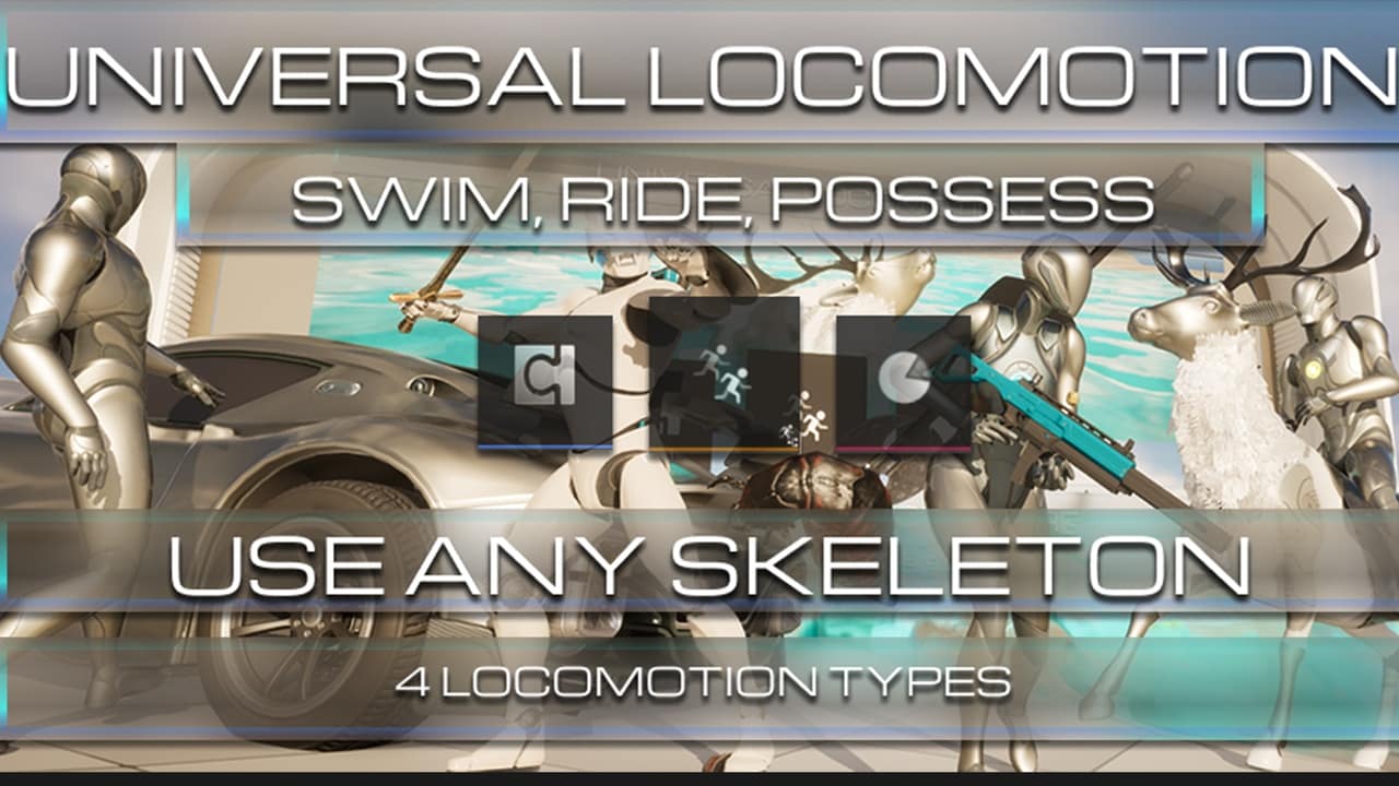 通用移动系统 – Universal Locomotion