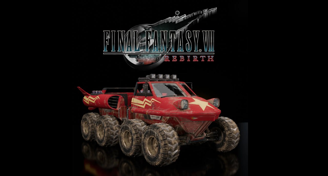 带钥匙的越野车 – FF7 重生 – Buggy with key – FF7 Rebirth