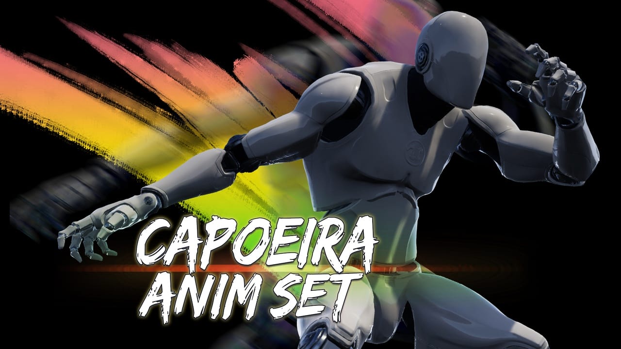 卡波耶拉动画集 – Capoeira Anim Set