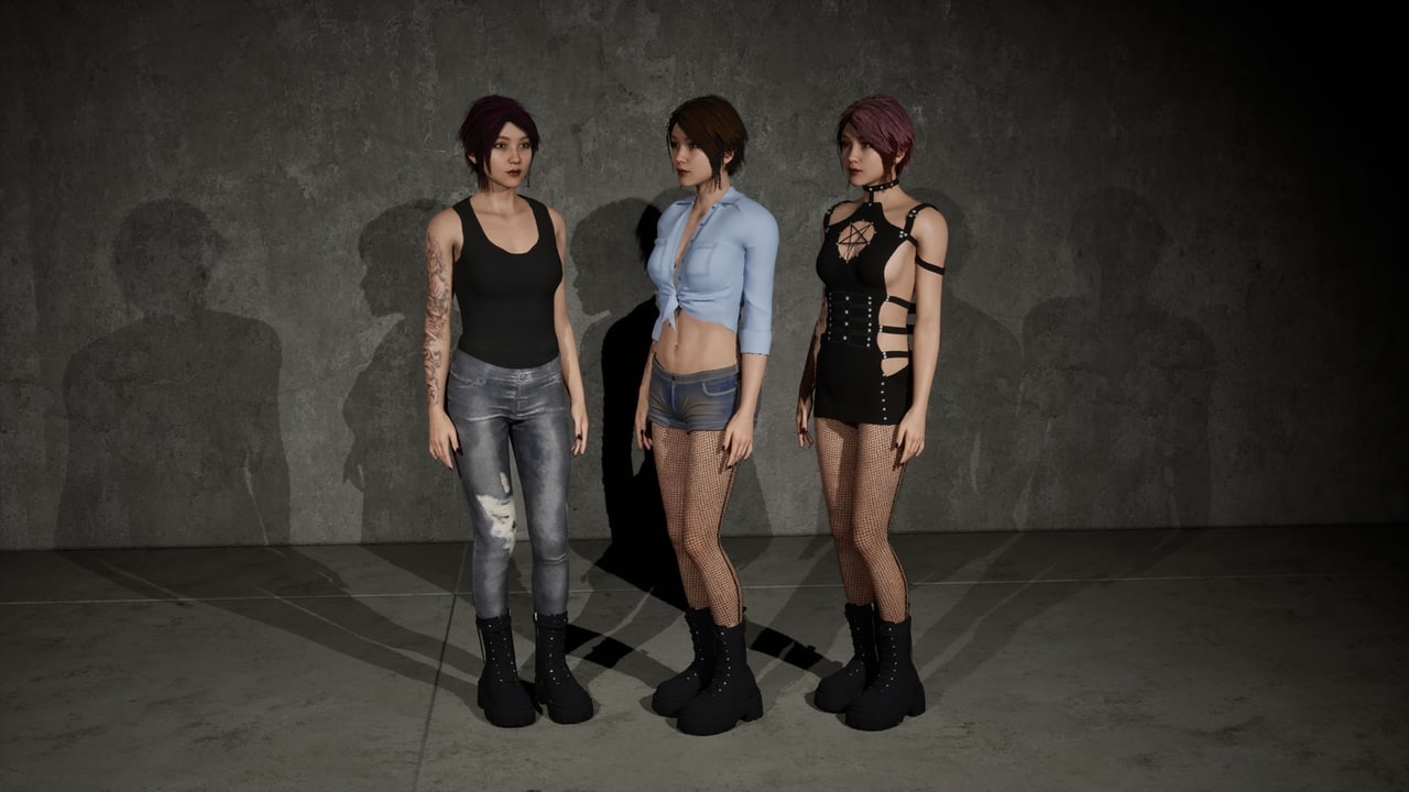 女性酷女孩角色 VRHC – Female Cool Girl Character VRHC