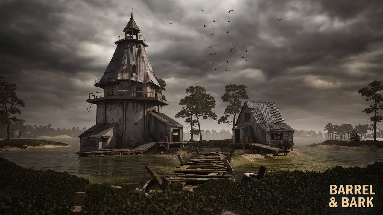恐怖 / 生存 沼泽村庄 – 灯塔环境包 – Horror / Survival Swamp Village – Lighthouse Tower Environment Pack